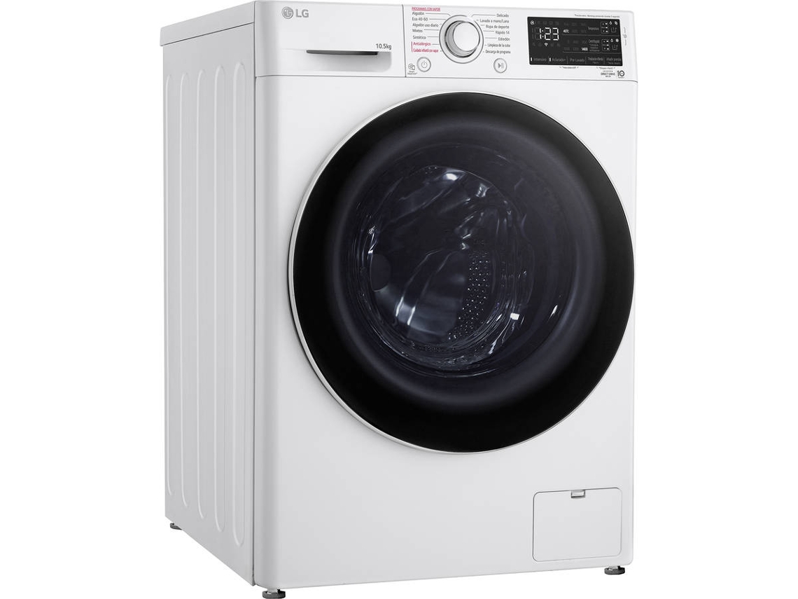 Lavadora LG Autodosificación F4WV3510S0W (10.5 kg - 1400 rpm - Blanco)