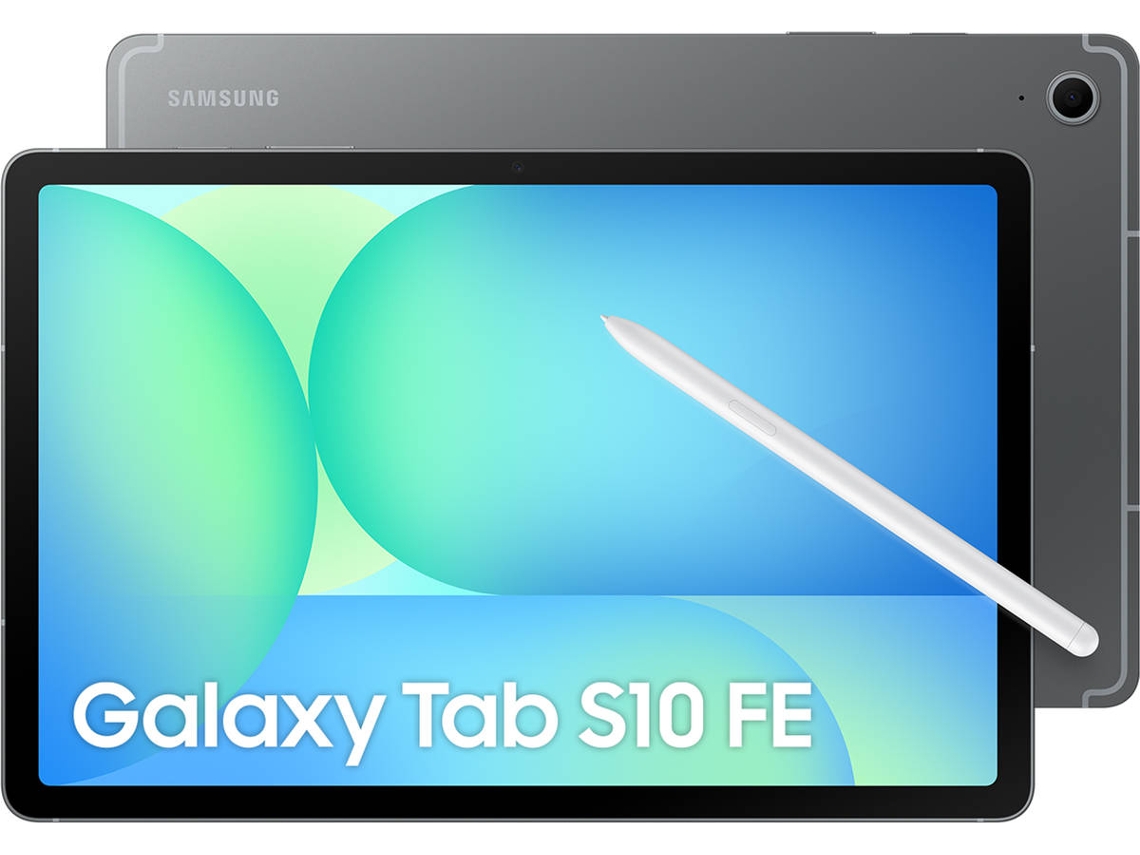 Tablet SAMSUNG Galaxy Tab S10 FE (10.9'' - 256 GB - 12 GB - Wi-Fi - Gris)