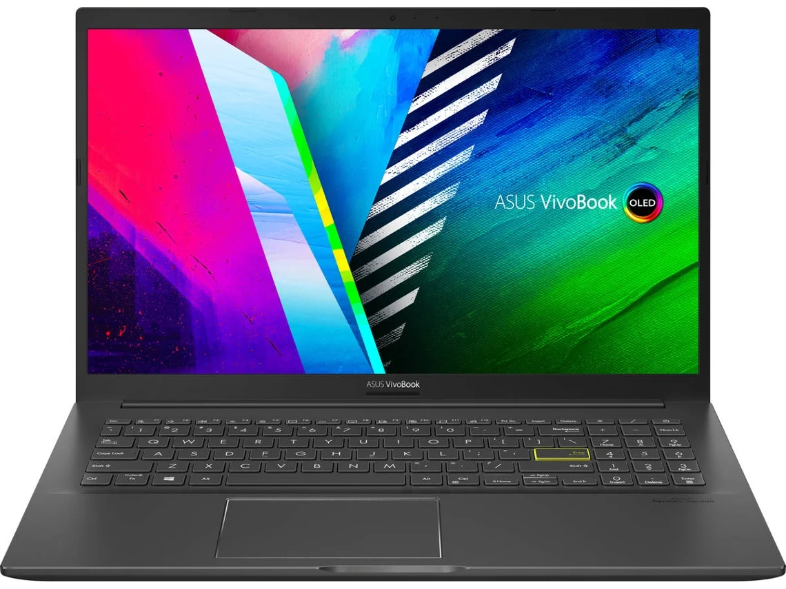Portátil ASUS  VivoBook 15 OLED K513EA-L12078 (15.6'' - Intel Core i5-1135G7 - RAM: 12 GB - 512 GB SSD - Intel Iris Xe Graphics)