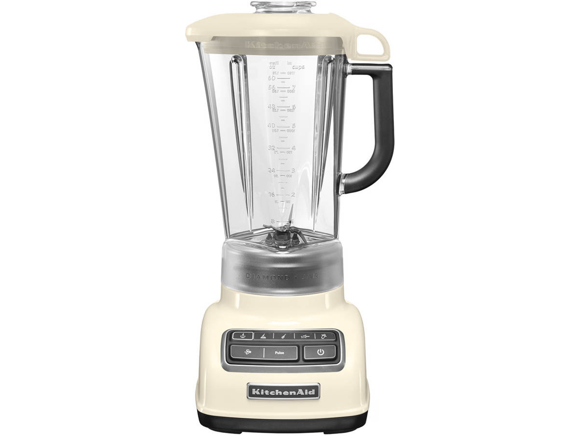 Batidora de Vaso KITCHENAID 5KSB1585EAC Diamond (550 W - 1.75 L - Blanco)