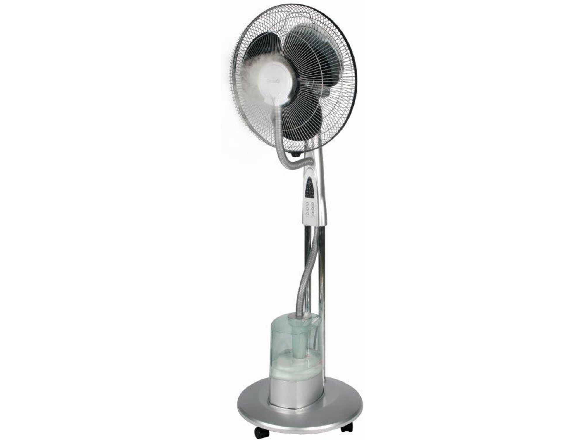 Ventilador de Pie GARZA Ciclon con humidificador (3 velocidades - 85 W - Diámetro: 43 cm)