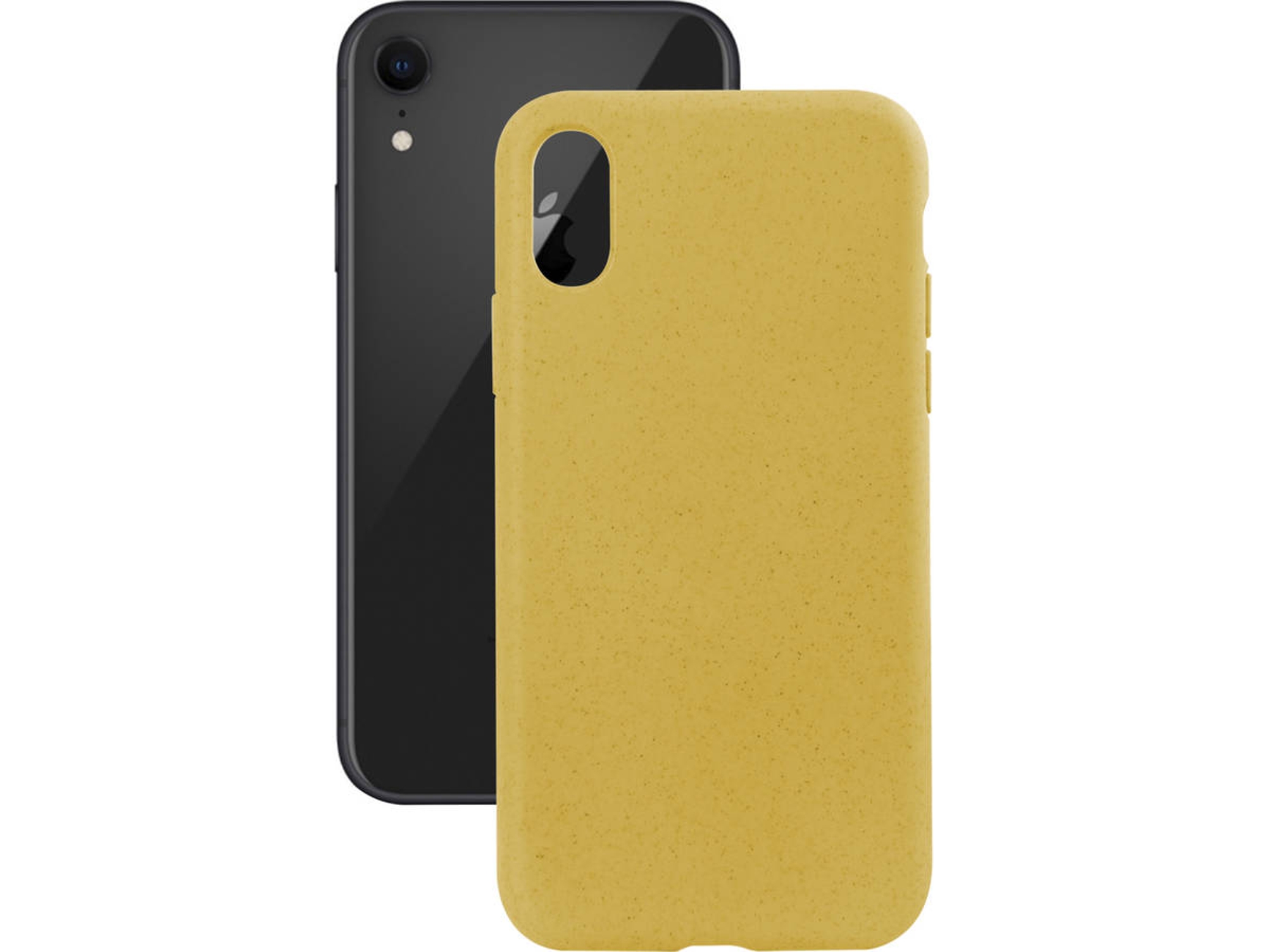 Carcasa iPhone XR KSIX Eco-Friendly Amarillo