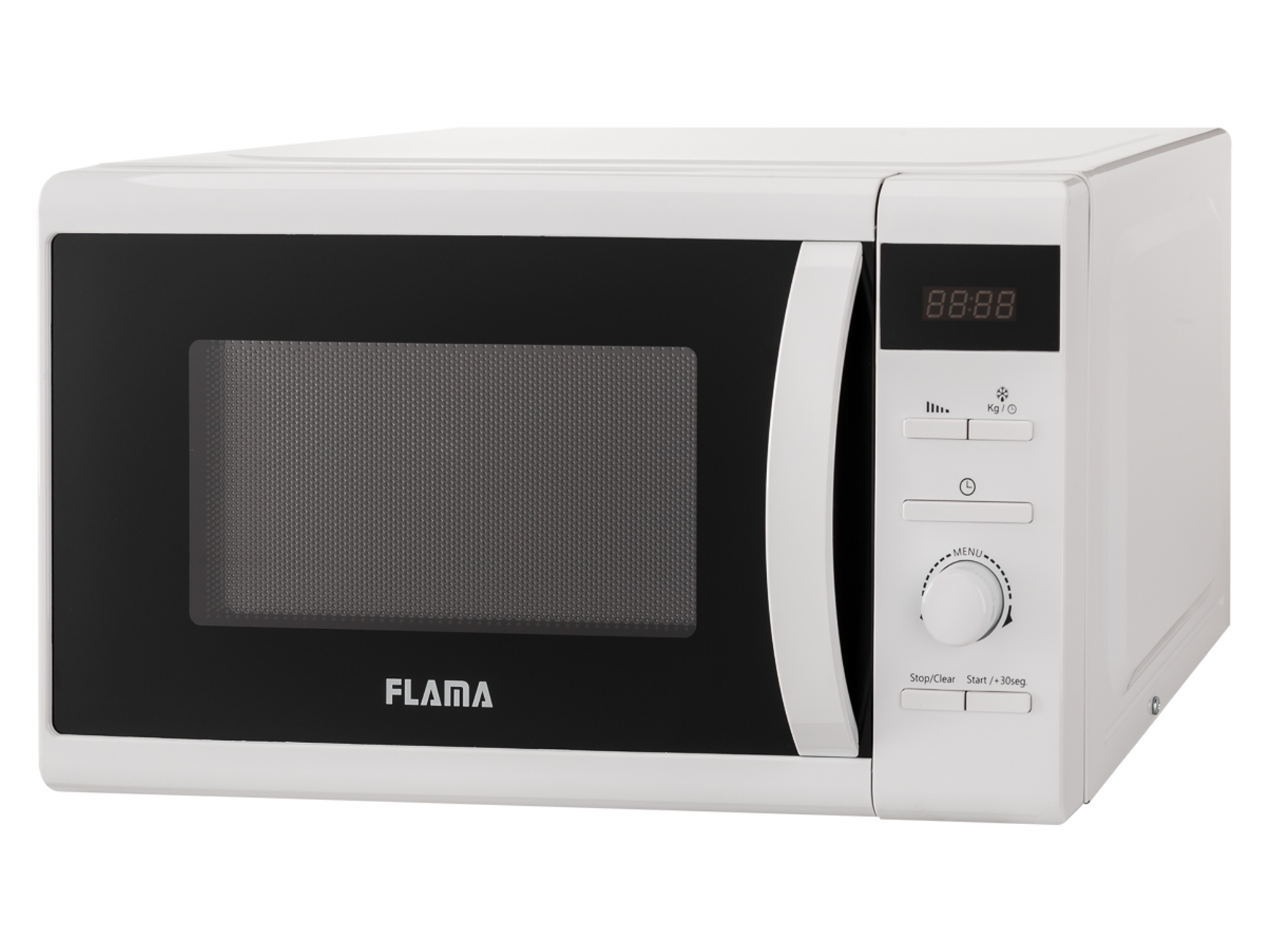 Microondas FLAMA 1860FL (20 L - Sin Grill - Blanco)