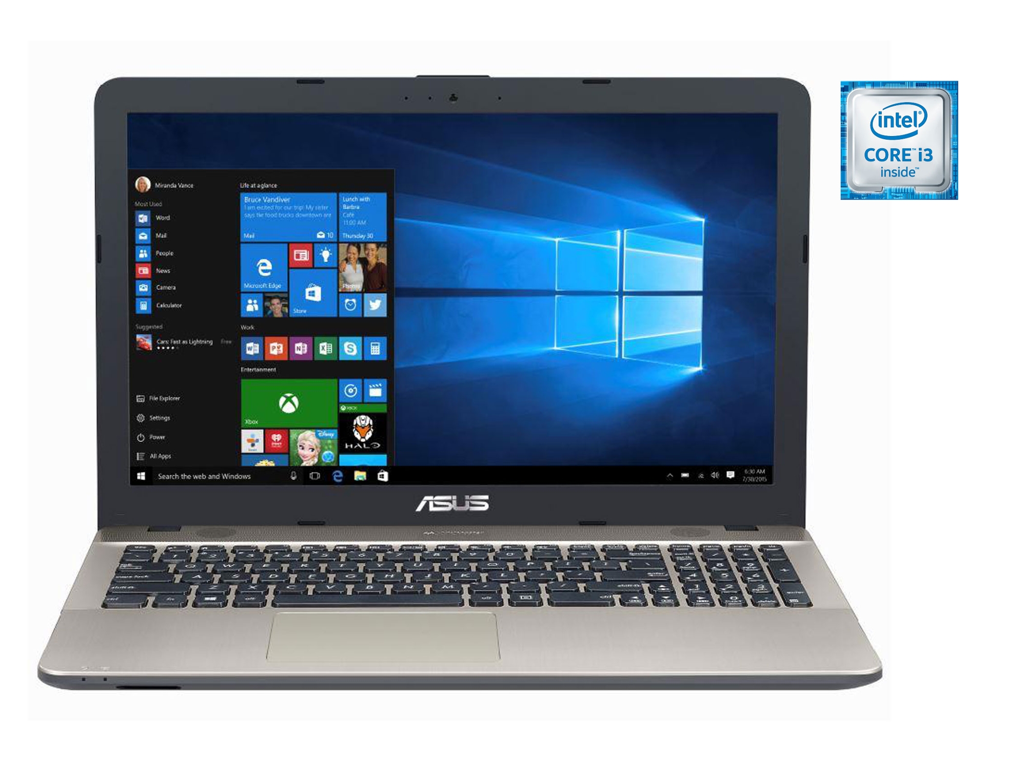 Portátil 15,6'' ASUS K541UJ-GO280T Gris (i3-6006U - 8 GB RAM - 1 TB HDD - nVidia GeForce 920M )