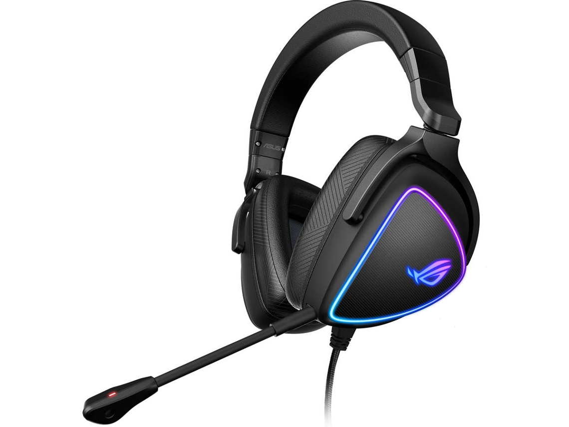Auriculares Gaming Con Cable ASUS ROG Delta S (On Ear - Multiplataforma - Negro)