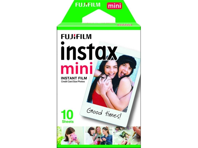 Recarga de Papel Fotográfico FUJIFILM Colorfilm Instax Mini — Compatibilidad: Instax Mini | 10 unidades