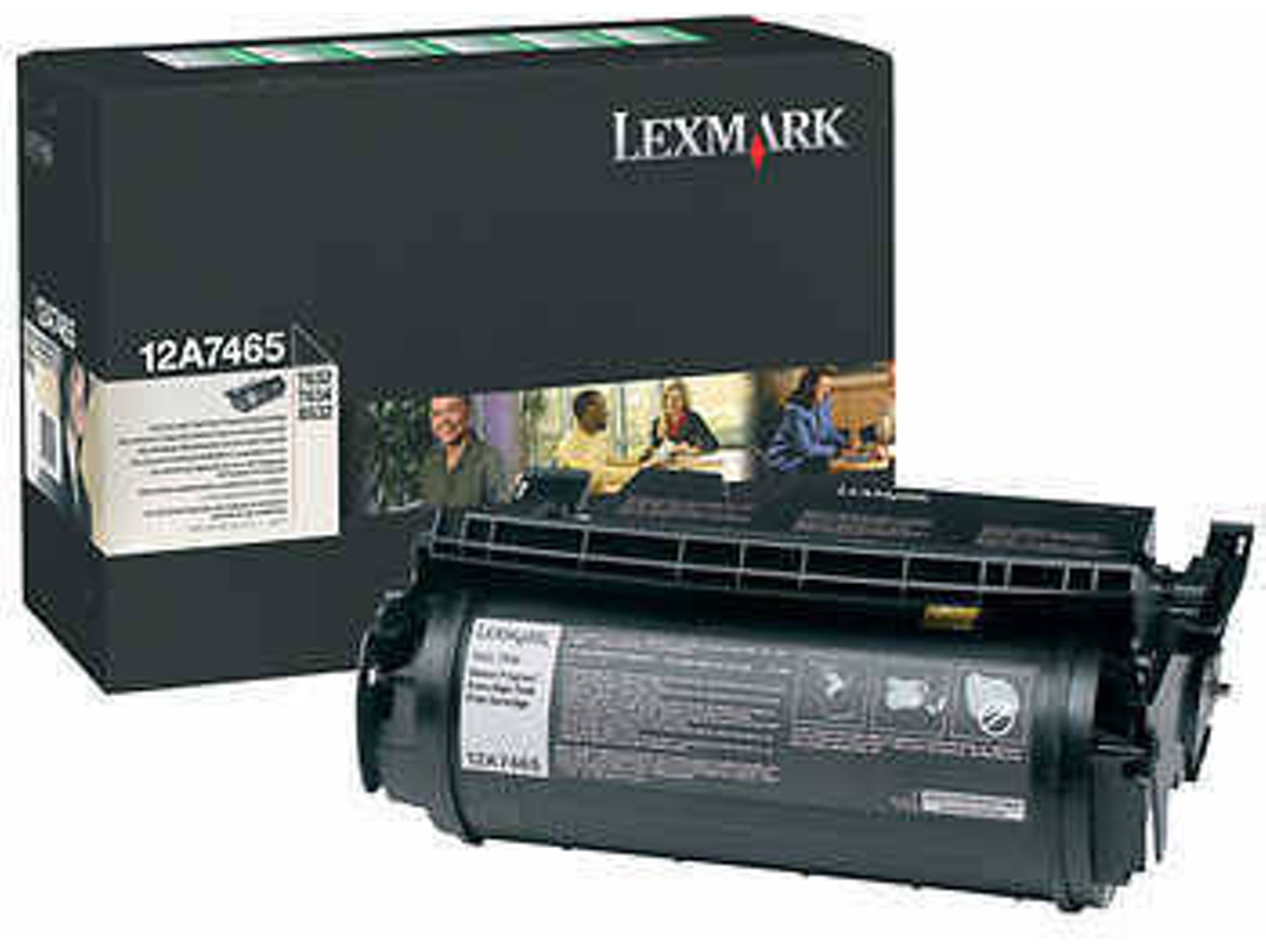 Cartucho de tóner LEXMARK 12A7465
