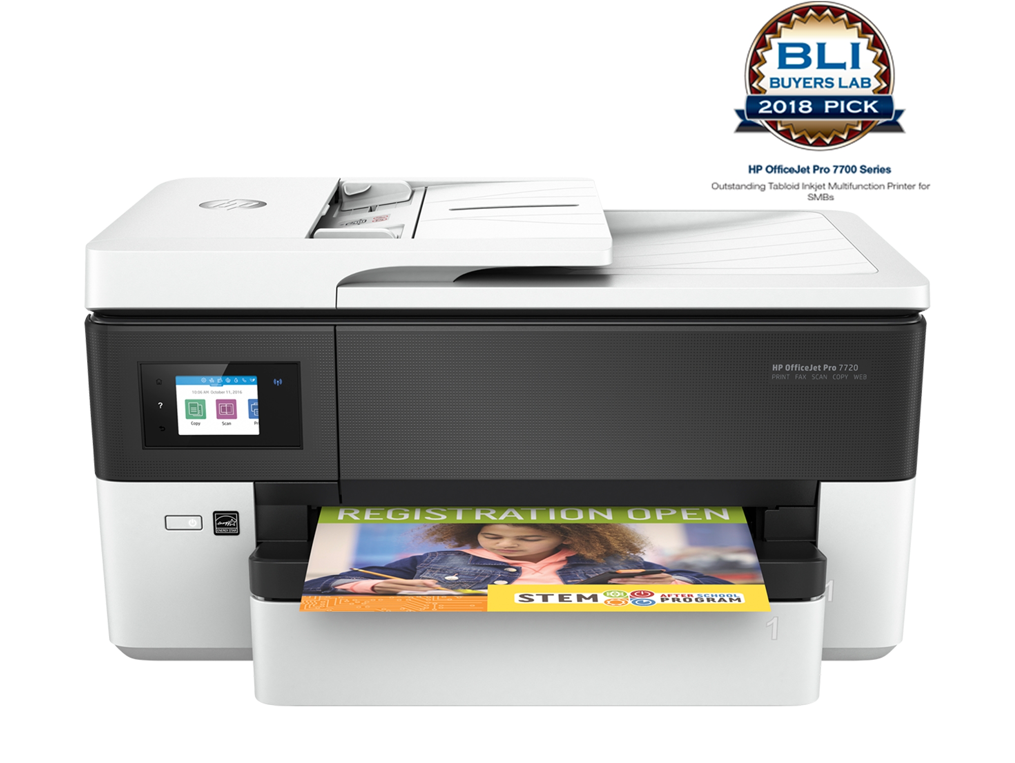 Impresora HP Officejet Pro 7720 A3 RJ11 (Multifunción A3 - Inyección de Tinta - Wi-Fi)
