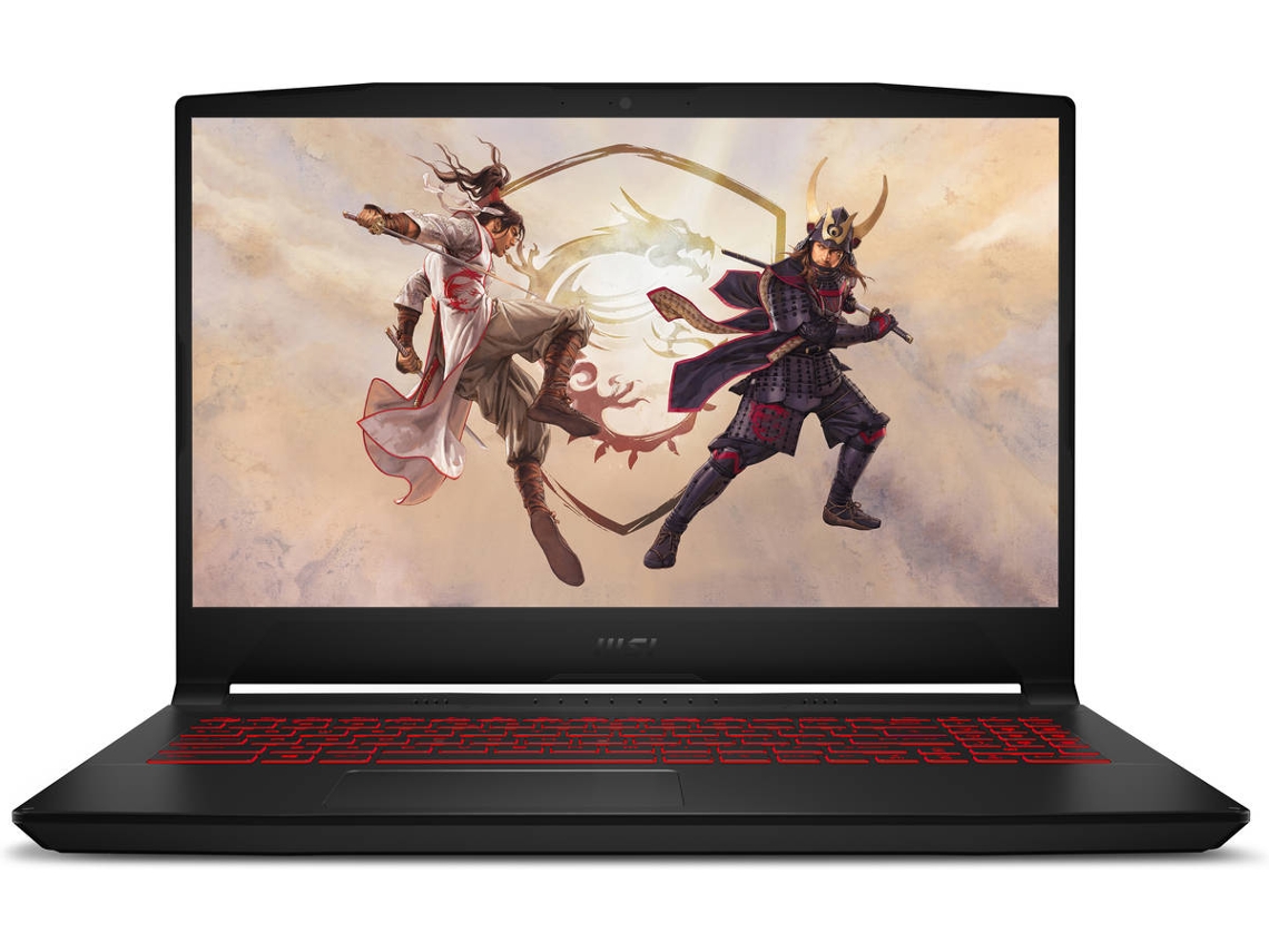 Portátil Gaming MSI Katana GF66 11UC-072XES (Intel Core i7-11800H - NVIDIA GeForce RTX 3050 - RAM: 16 GB - 512 GB SSD PCIe - 15.6'')