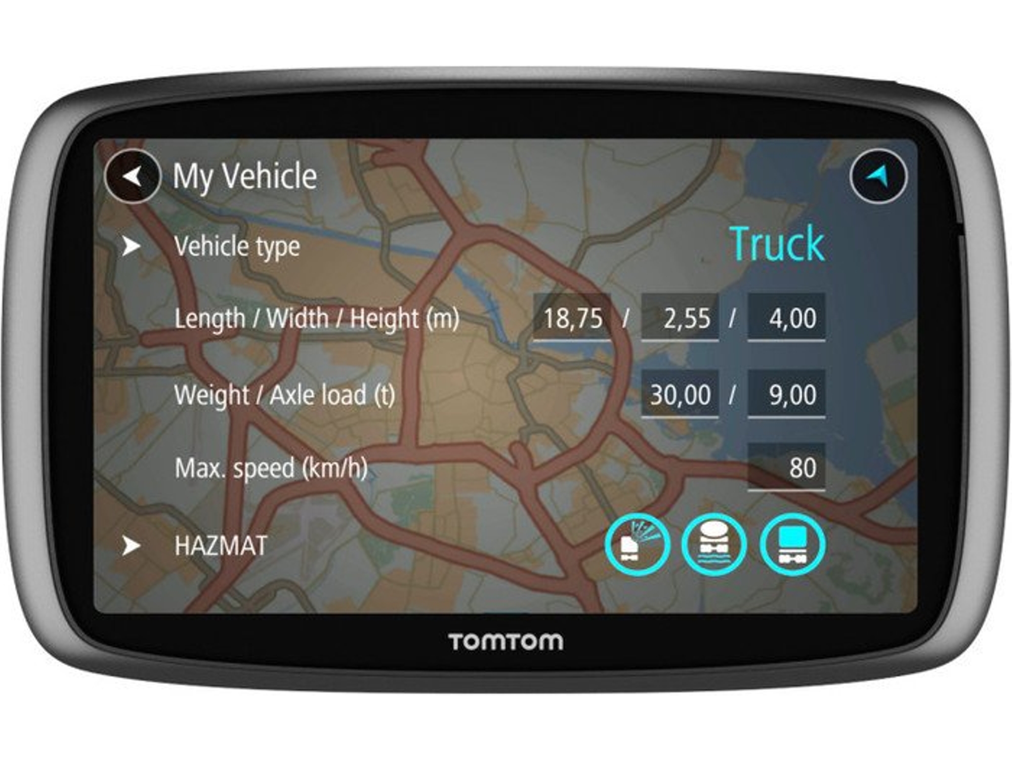Navegador GPS TOMTOM Trucker 6000