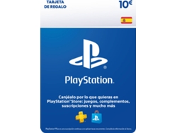 Tarjeta Regalo SONY Playstation 10€ (Digital)