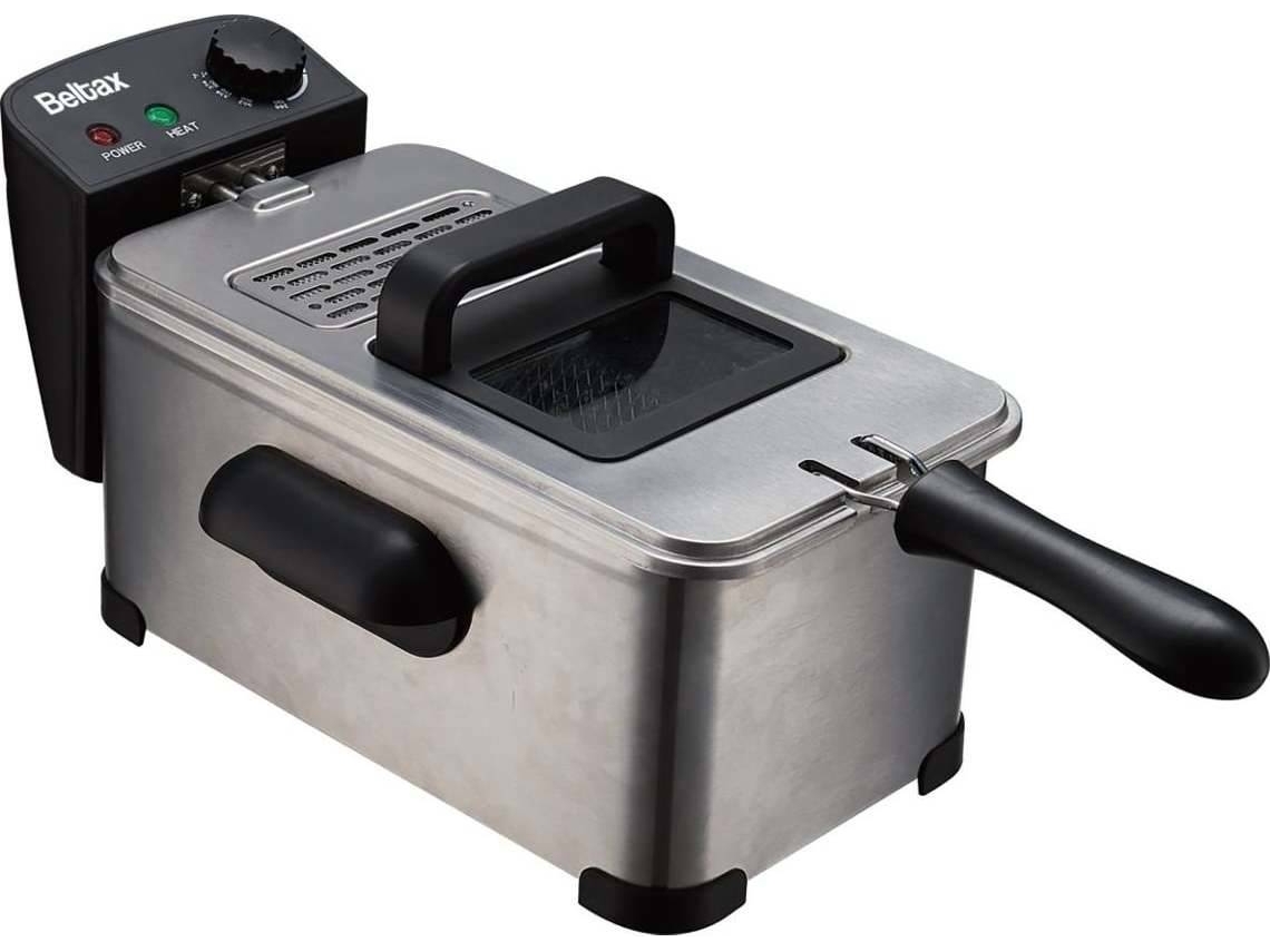 Freidora de Aceite BELTAX BEF-1835 (3.5 kg - Inox)