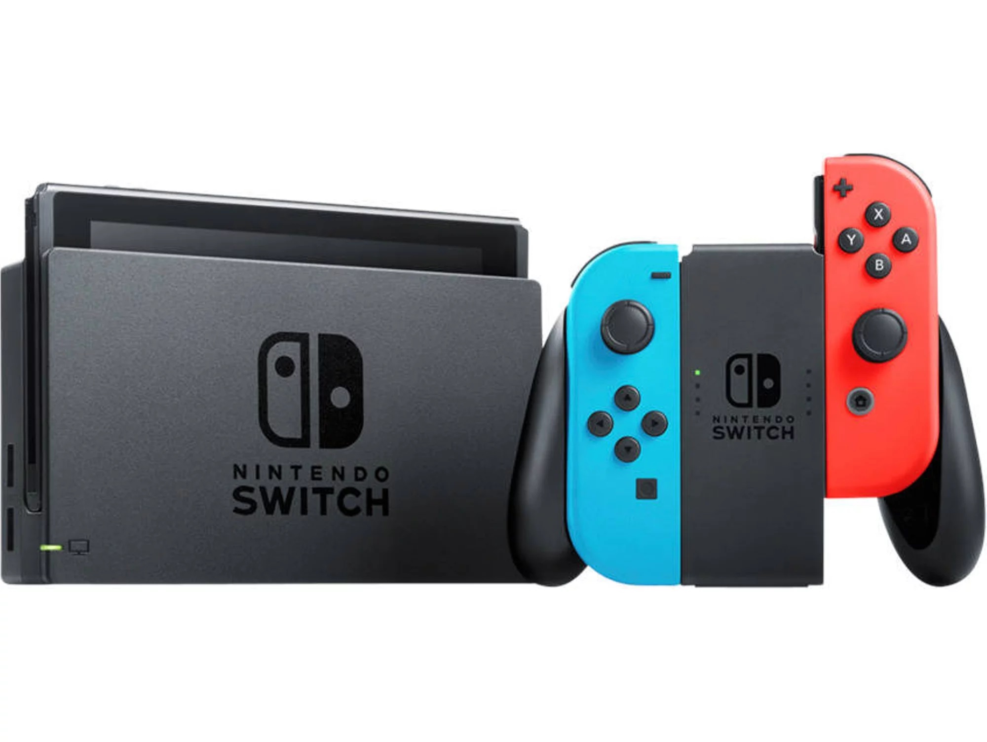 Consola Nintendo Switch V2 (32 GB - Azul y Rojo Neón)