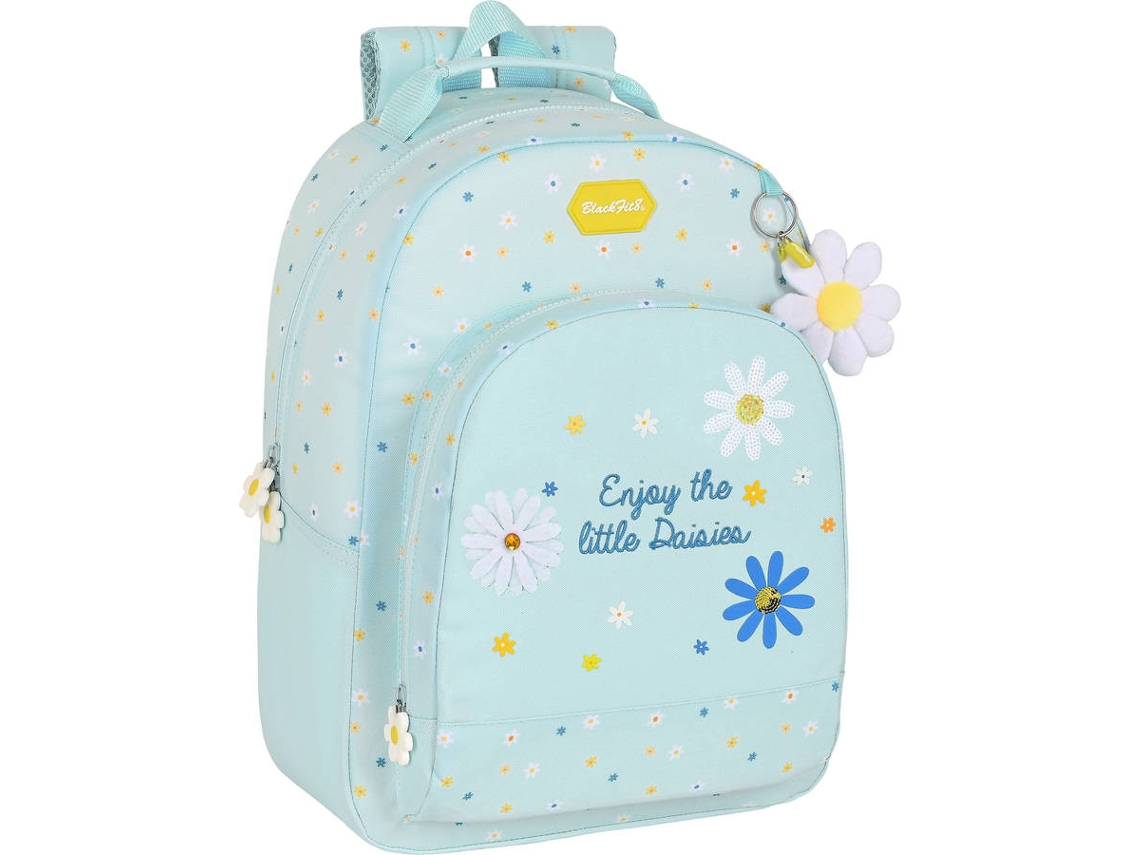 Mochila BLACKFIT8 Daisies (32 x 42 x 4 - Azul)
