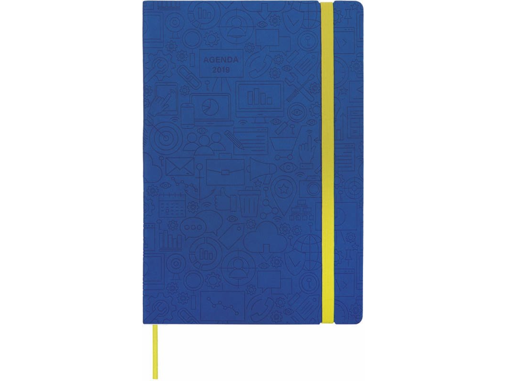 Agenda FINOCAM Icon 2018/2019 (20.8 x 14.4 x 2.3 cm - Vista: Diária)