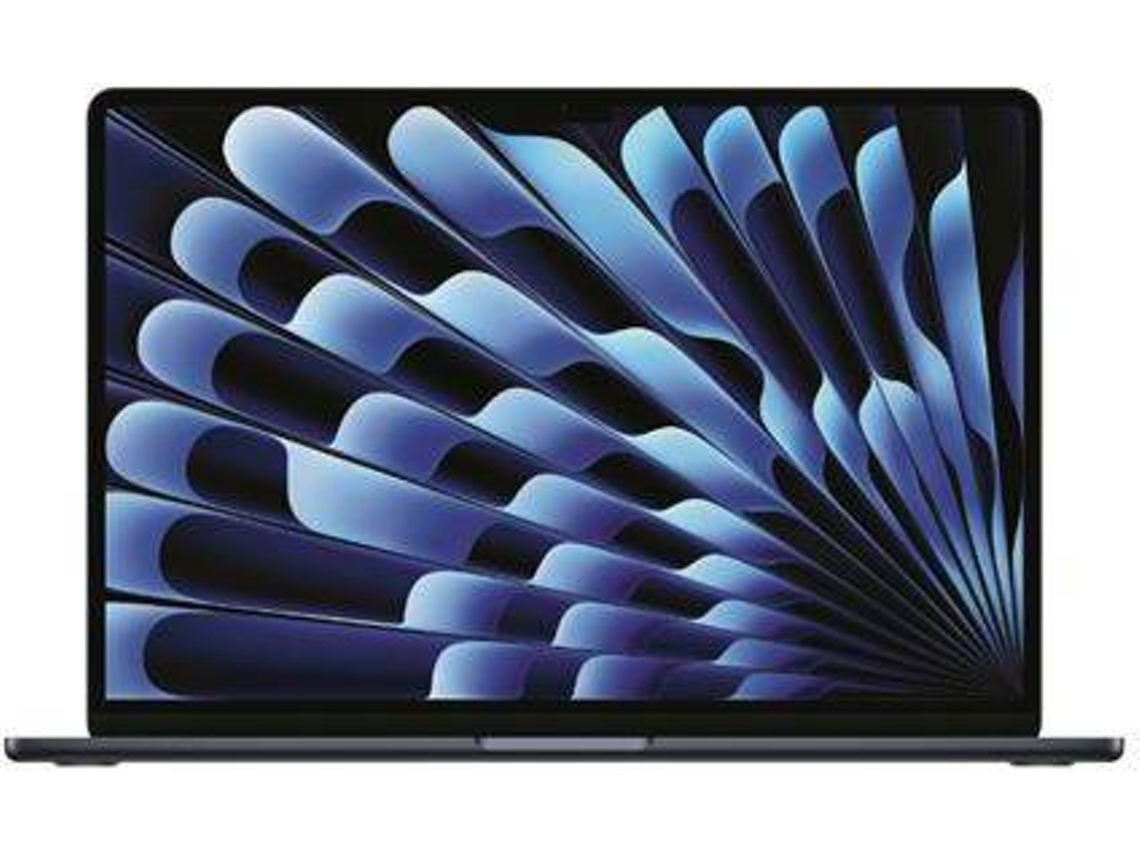 MacBook Air APPLE Medianoche (15'' - APPLE M3 - 10-Core - RAM: 16 GB - 256 GB SSD - 10-Core)