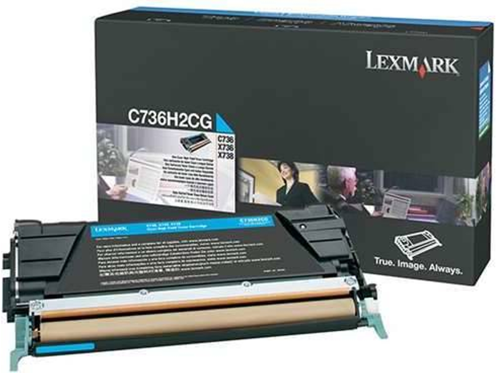 Cartucho de tóner LEXMARK C736H2CG