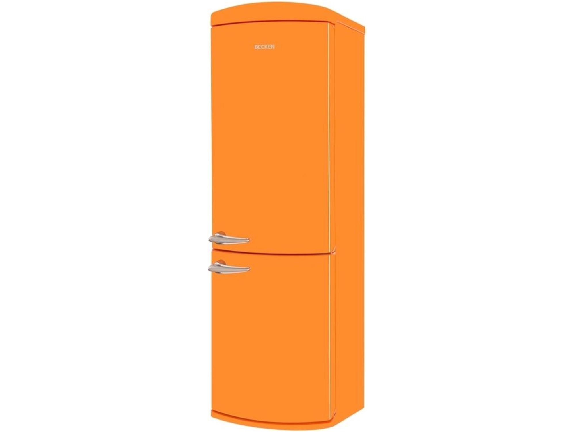 Frigorífico Combi BECKEN Vintage Lovers BC3987 OG (No Frost - 186 cm - 341 L - Naranja)