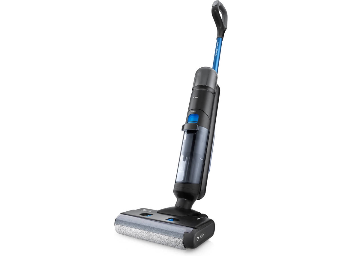 Aspirador Vertical FLAMA 1691FL Aqualine Clean e Go (Autonomía: 28 min - 550 ml - Negro y Azul)