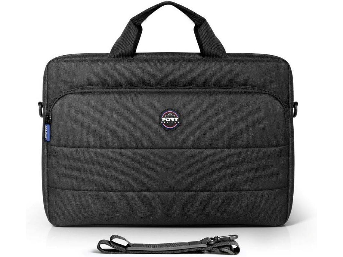 Maletín para portátil PORT DESIGNS Portland (16'' - Negro)