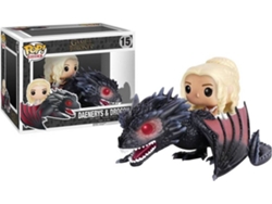 Figura Vinilo FUNKO POP! Game of Thrones: Drogon y Daenerys