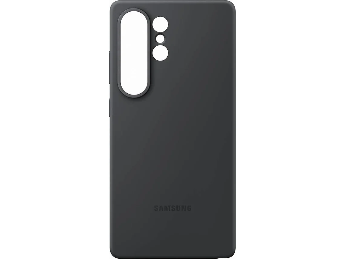 Funda SAMSUNG Galaxy S25 Ultra Silicona (Negro)