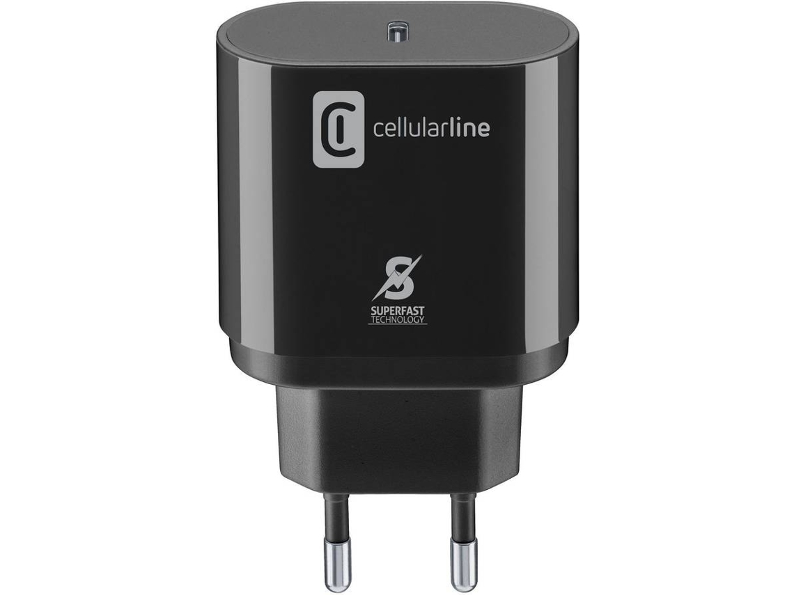 Cargador CELLULARLINE ACHSMUSBCPD25WK