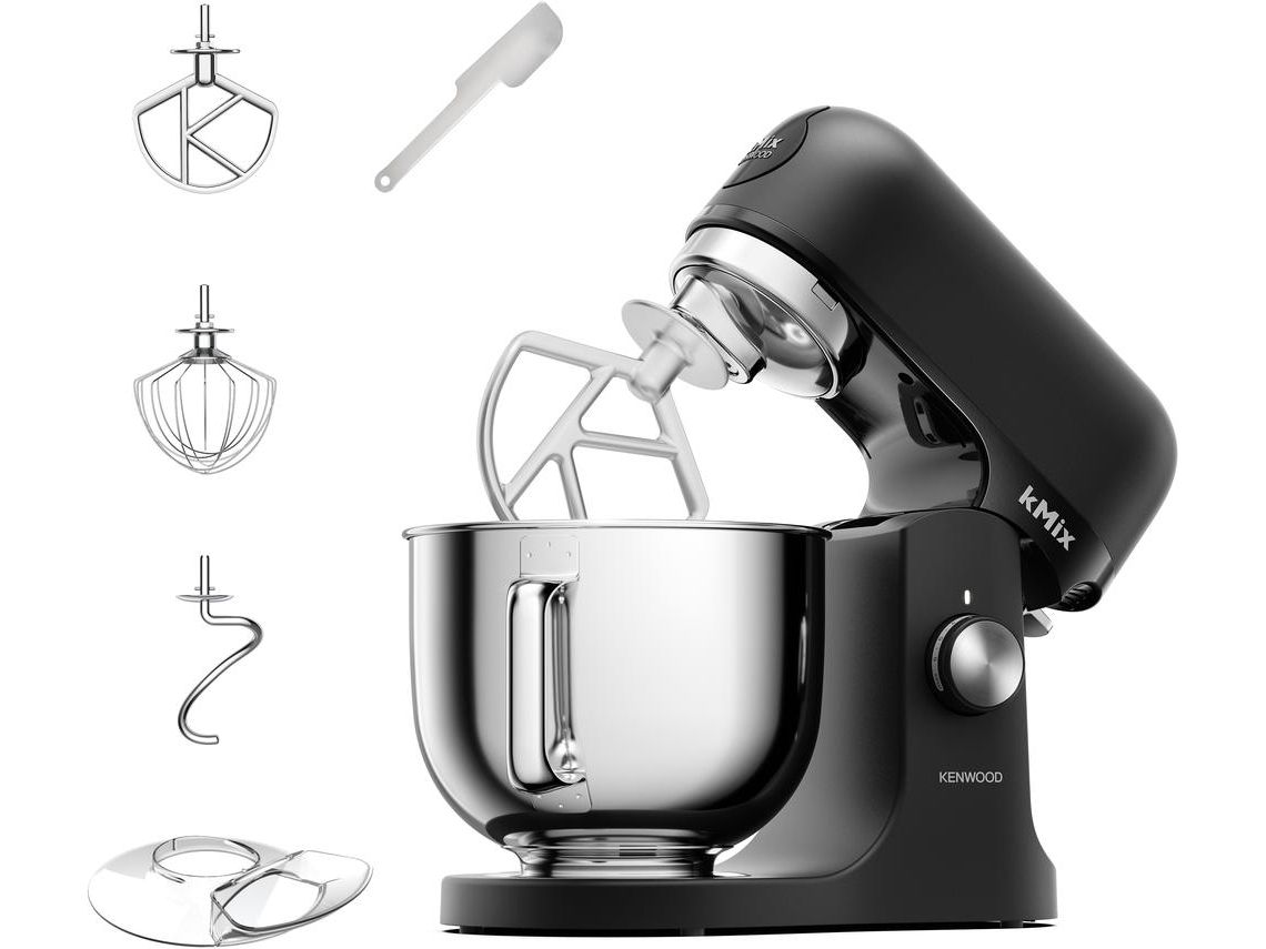 Robot de Cocina KENWOOD Kmix KMX751ABK (5 L - 1000 W - 5 accesorios)