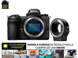 Cámara Mirrorless NIKON Z6 + ADAPT (24.5 MP - Sensor: Full-Frame - ISO: 100 a 51 200)