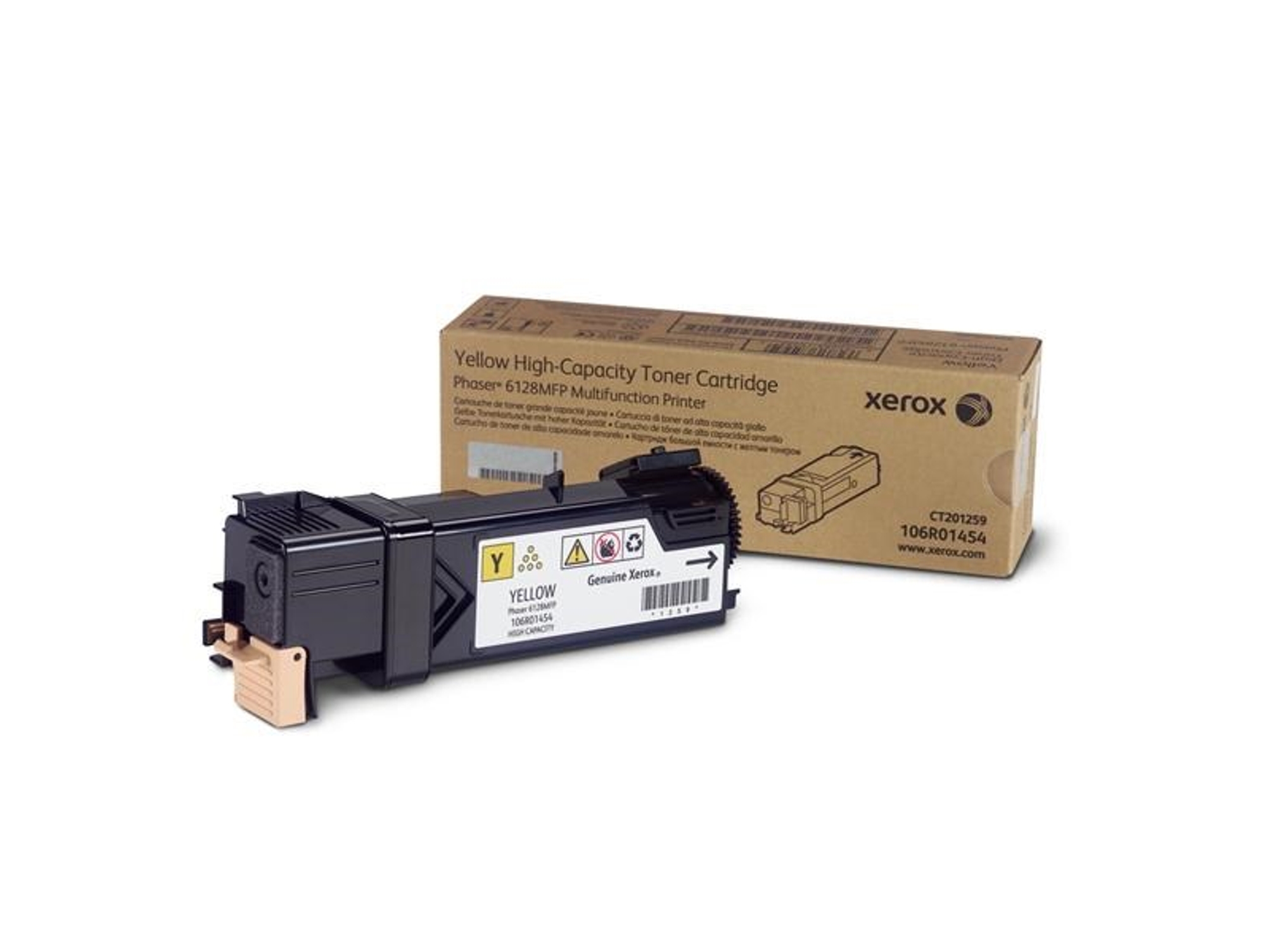Tóner XEROX Amarillo compatible con 6128MFP