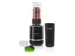 Batidora de Vaso BREVILLE VBL120X Personal Active Pro (300 W - 0.5 L - Negro)