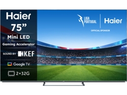 TV HAIER H75M80FUX (LCD - Mini LED - 75'' - 191 cm - Ultra HD - Smart TV)