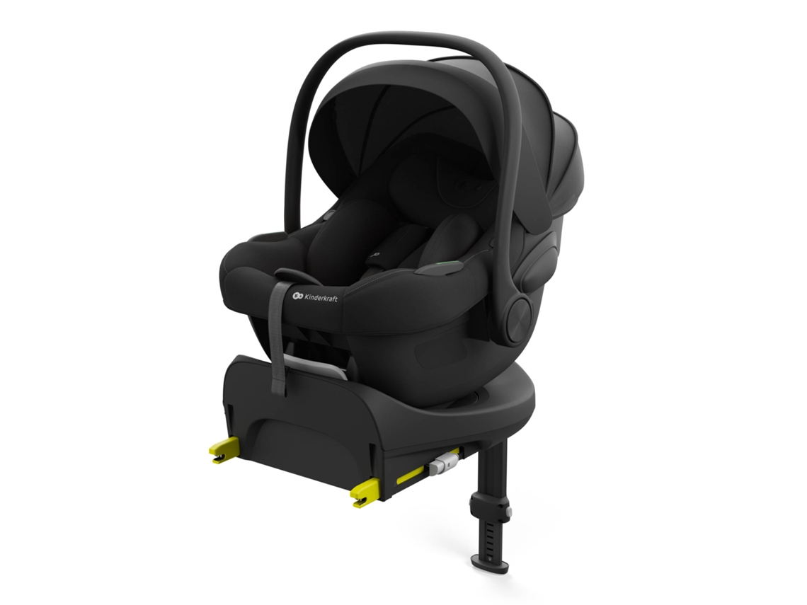 Silla de Coche KINDERKRAFT I-Lite + Base Endura Safe FX  (40-87 cm - 0-15 meses - 0-13 kg - Negro)