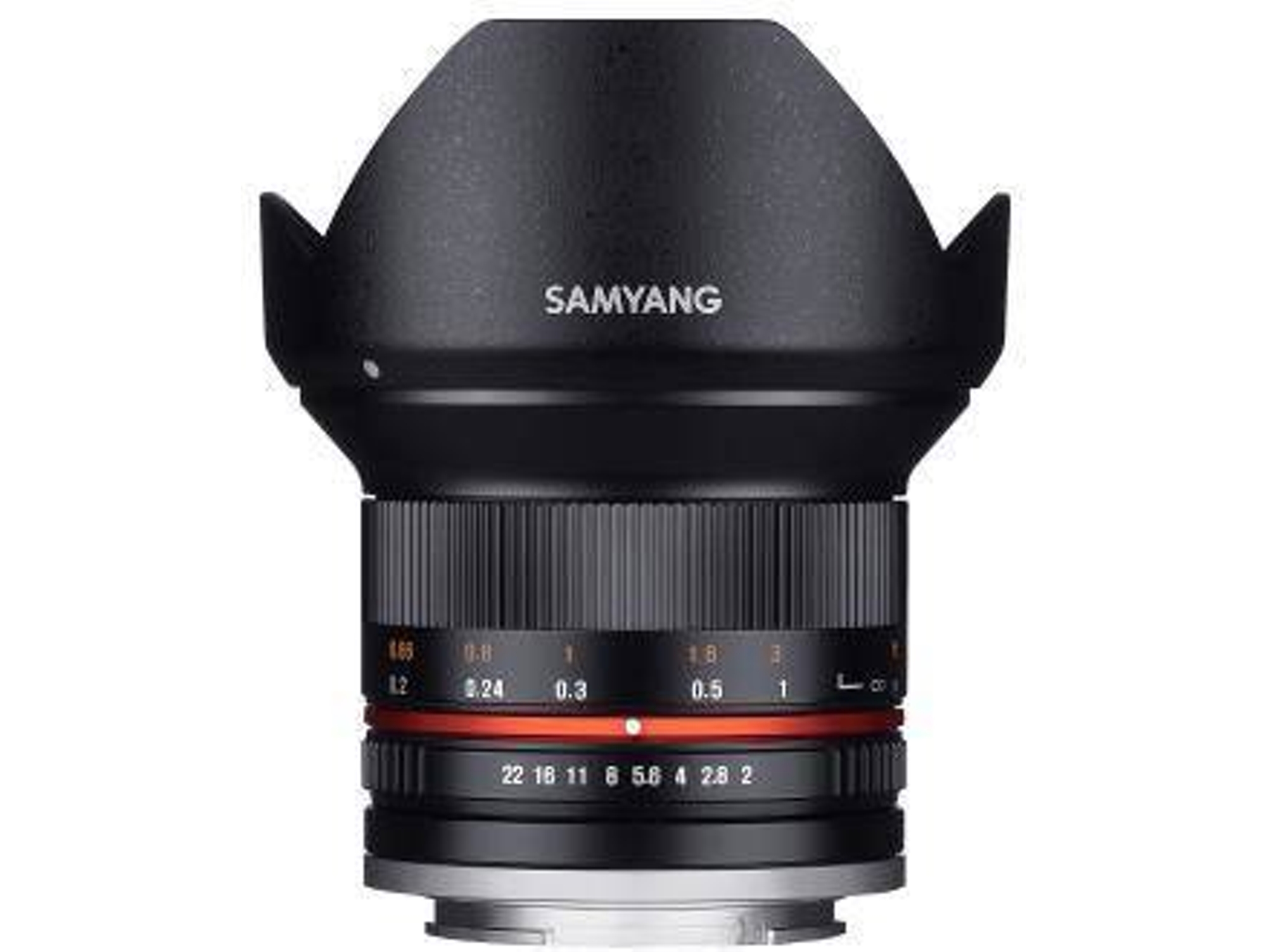 Objetivo SAMYANG 12mm F2.0 Ncs Cs M (Negro - Encaje: Canon EF-M - Apertura: f/2 - f/22)