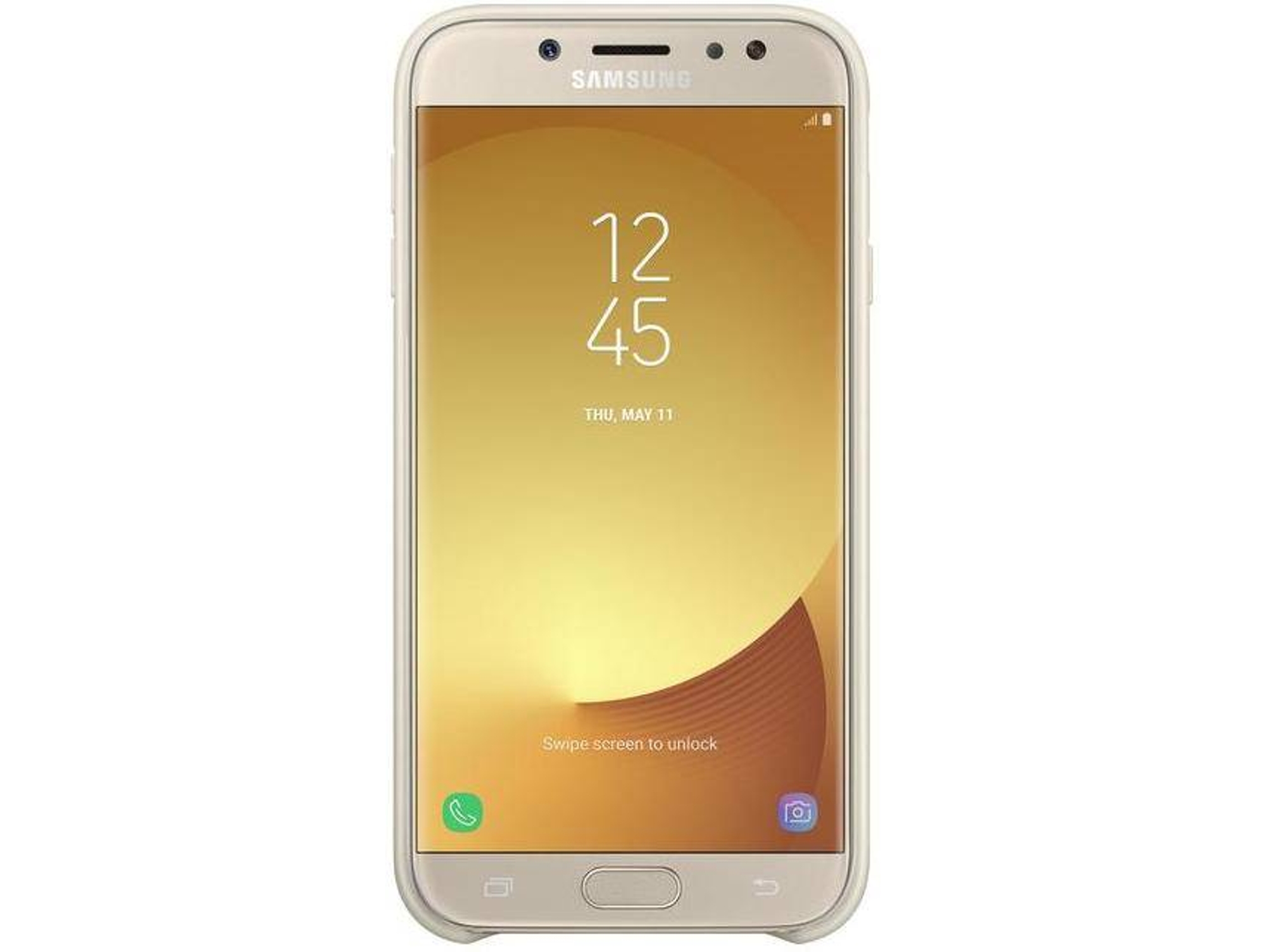 Carcasa SAMSUNG Galaxy J7 2017 Dual Layer Dorado