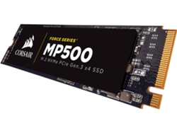 Disco SSD Interno CORSAIR MP500  (480 GB - M.2 PCI-Express - 3000 MB/s)