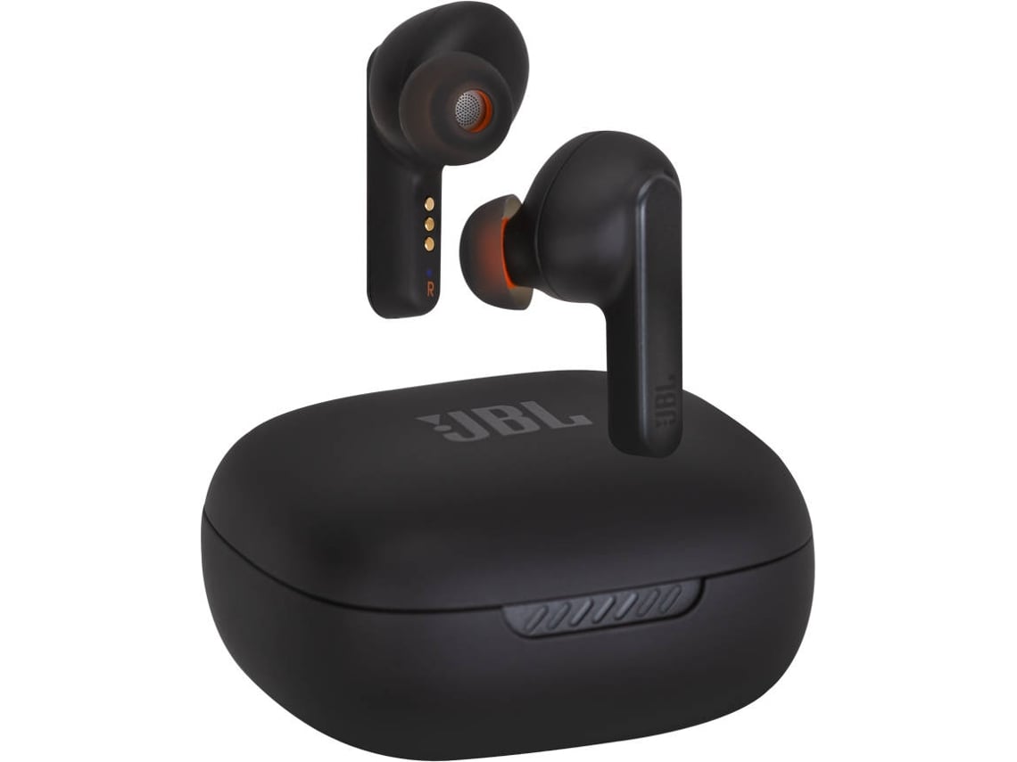 Auriculares Bluetooth True Wireless JBL Live Pro + Black (In Ear -  Micrófono - Negro)