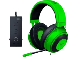 Auriculares Gaming Con Cable RAZER Kraken Tournament (Over Ear - PC - Verde)