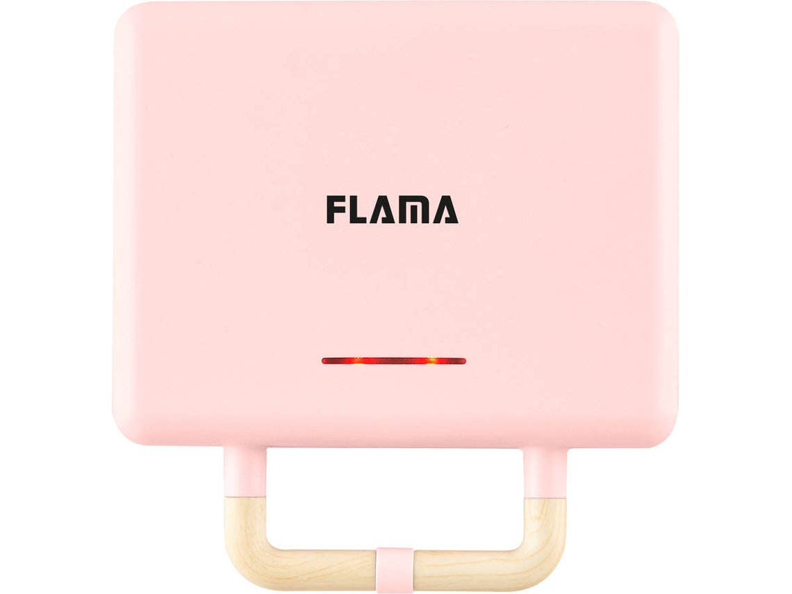 Sandwichera FLAMA Grill+Waffle 4968FL Rosado (800W)