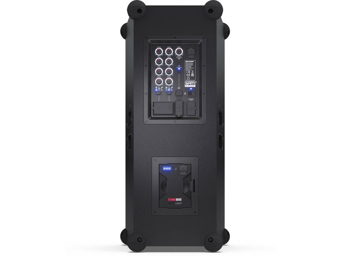 Altavoz Bluetooth SHARP SumoBox CP-LS100 (120W - Negro) | Worten
