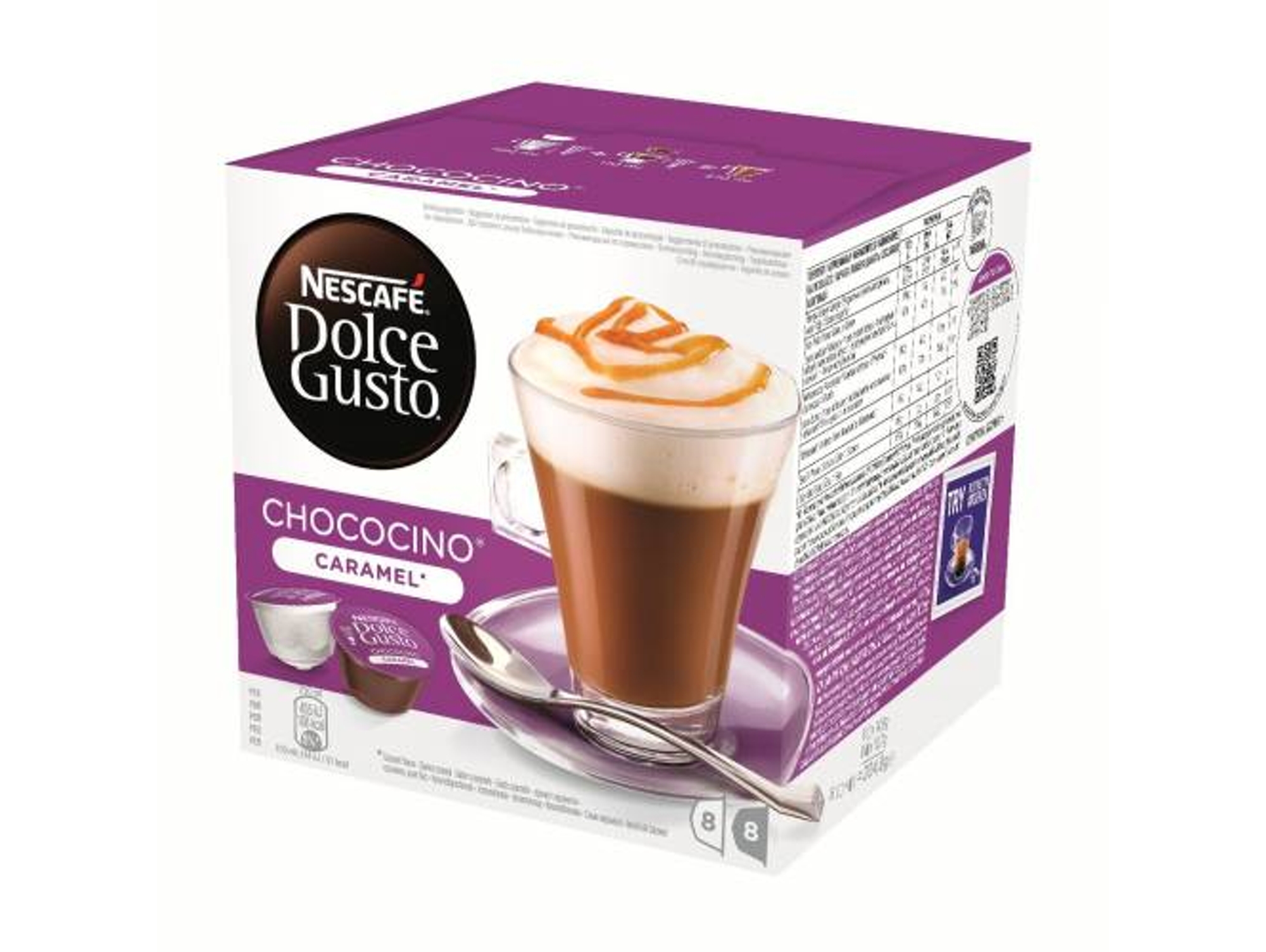 Cápsulas de café DOLCE GUSTO Chococino Caramel