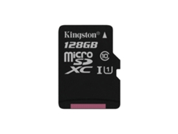Tarjeta de Memoria KINGSTON CL10 UHS-I 128GB MicroSD