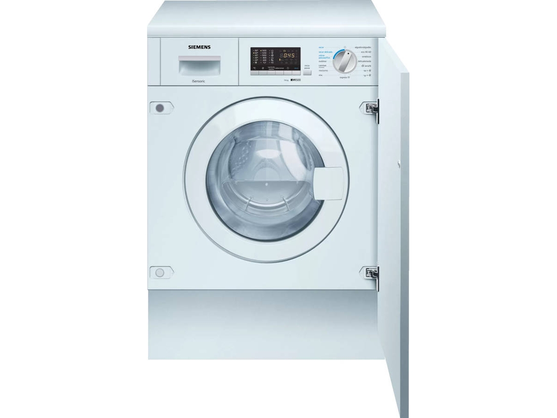 Lavasecadora Integrable SIEMENS WK14D542ES (4/7 kg - 1400 rpm - Blanco)