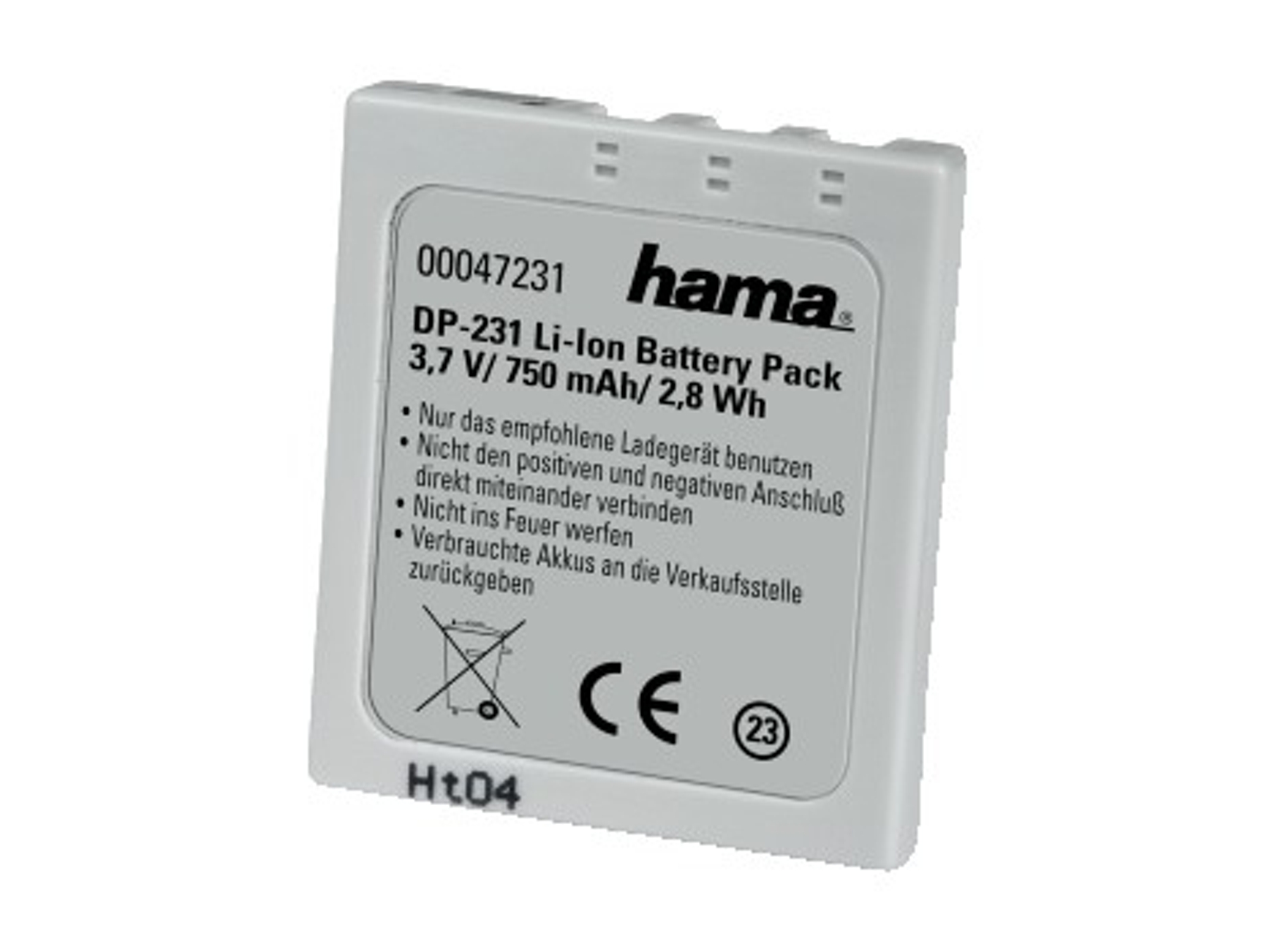 Batería Cámara De Foto Para Fuji/PENTAX HAMA 47231