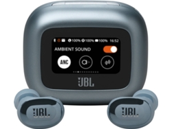 Auriculares Bluetooth True Wireless JBL LIVE BUDS 3 (In Ear - Micrófono - Noise Cancelling - Azul)