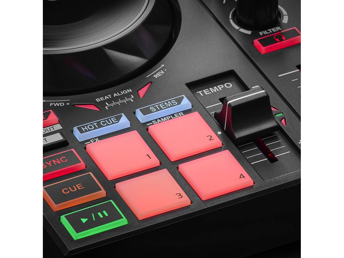 Controlador DJ HERCULES Inpulse 200 MK2 | Worten Canarias