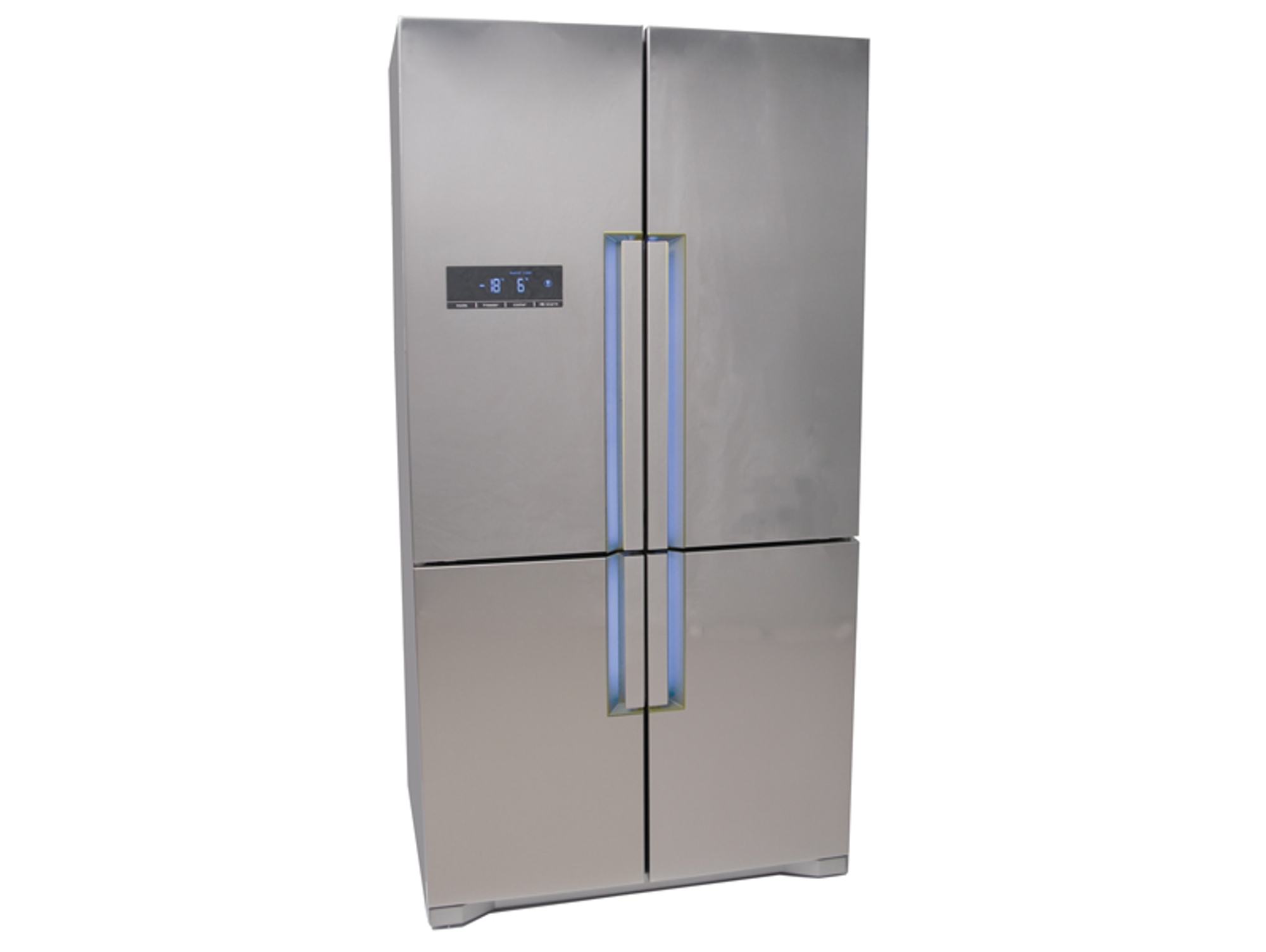 Frigorífico Americano NEW POL Omega 910X (No Frost - 185 cm - 526 L - Inox)