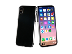 Carcasa iPhone X MUVIT Crystal Negro