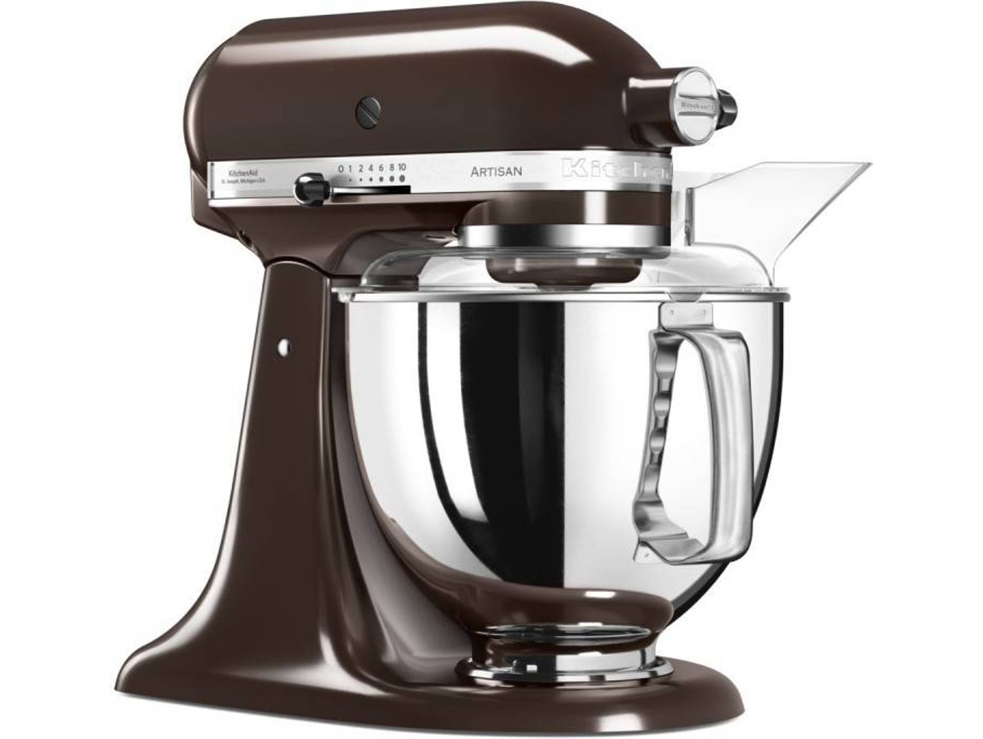 Robot de cocina KITCHENAID Artisan 5KSM175PSEES (4.8 L - 240 W - 6 accesorios)