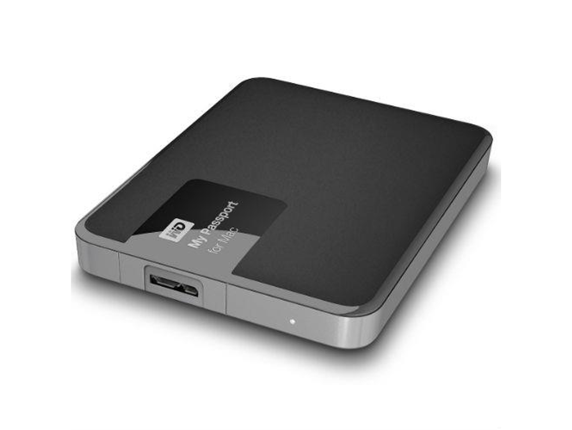 Disco HDD Externo WESTERN DIGITAL My Passport para Mac 3TB (Plata - 3 TB - USB 3.0)